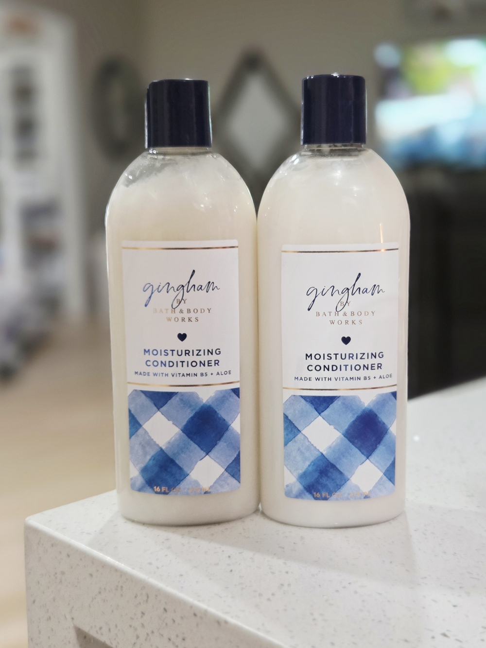 Bath & Body Works Gingham Moisturizing Conditioner — 16fl Oz (Two Bottles)